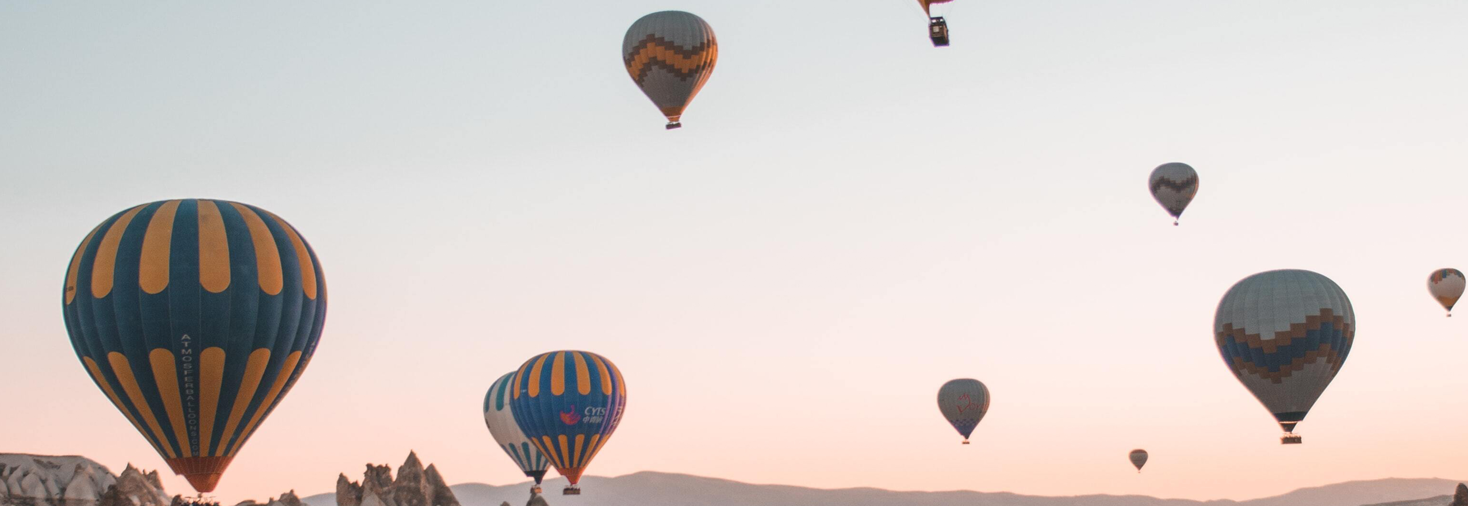 Hot air balloons